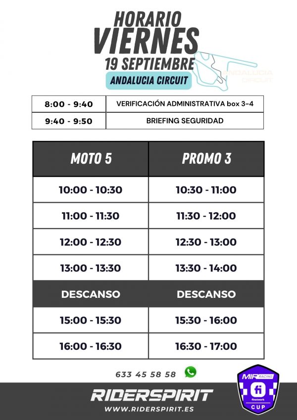 ENTRENAMIENTOS MIR RACING CIRCUITO ANDALUCIA - VIERNES 19 SEPTIEMBRE 2025 - Imagen 2