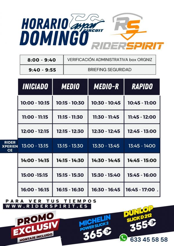 RODADA  ASPAR CIRCUIT - DOMINGO 26 OCTUBRE 2025 - Imagen 2