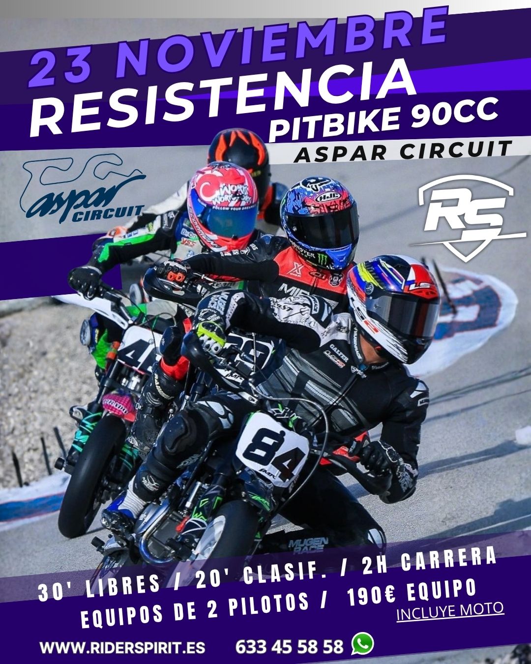 RESISTENCIA PIT BIKE ASPAR CIRCUIT 23 NOVIEMBRE 2025