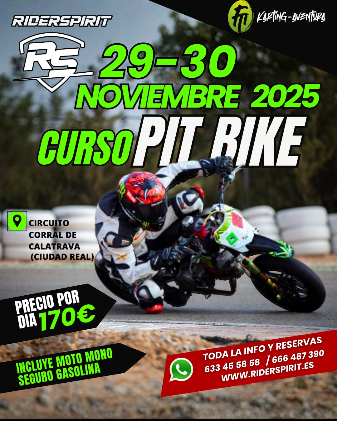 CURSO PITBIKE Corral Cva