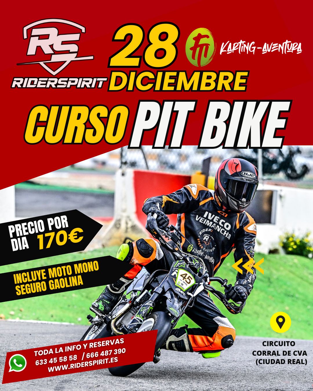 CURSO PITBIKE Corral Cva