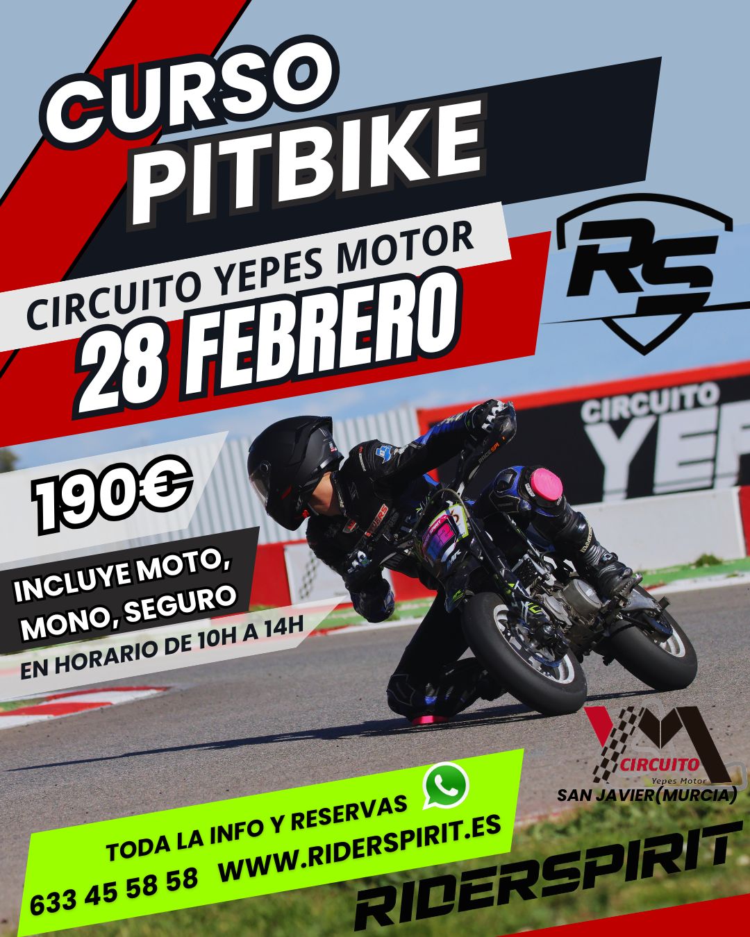 PITBIKE CURSO YEPES