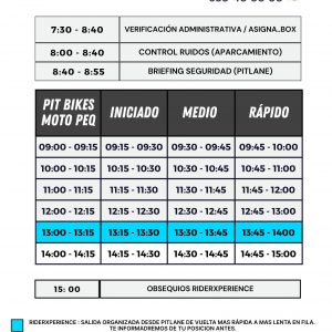 RODADA  ASPAR CIRCUIT - DOMINGO 10 MAYO 2026