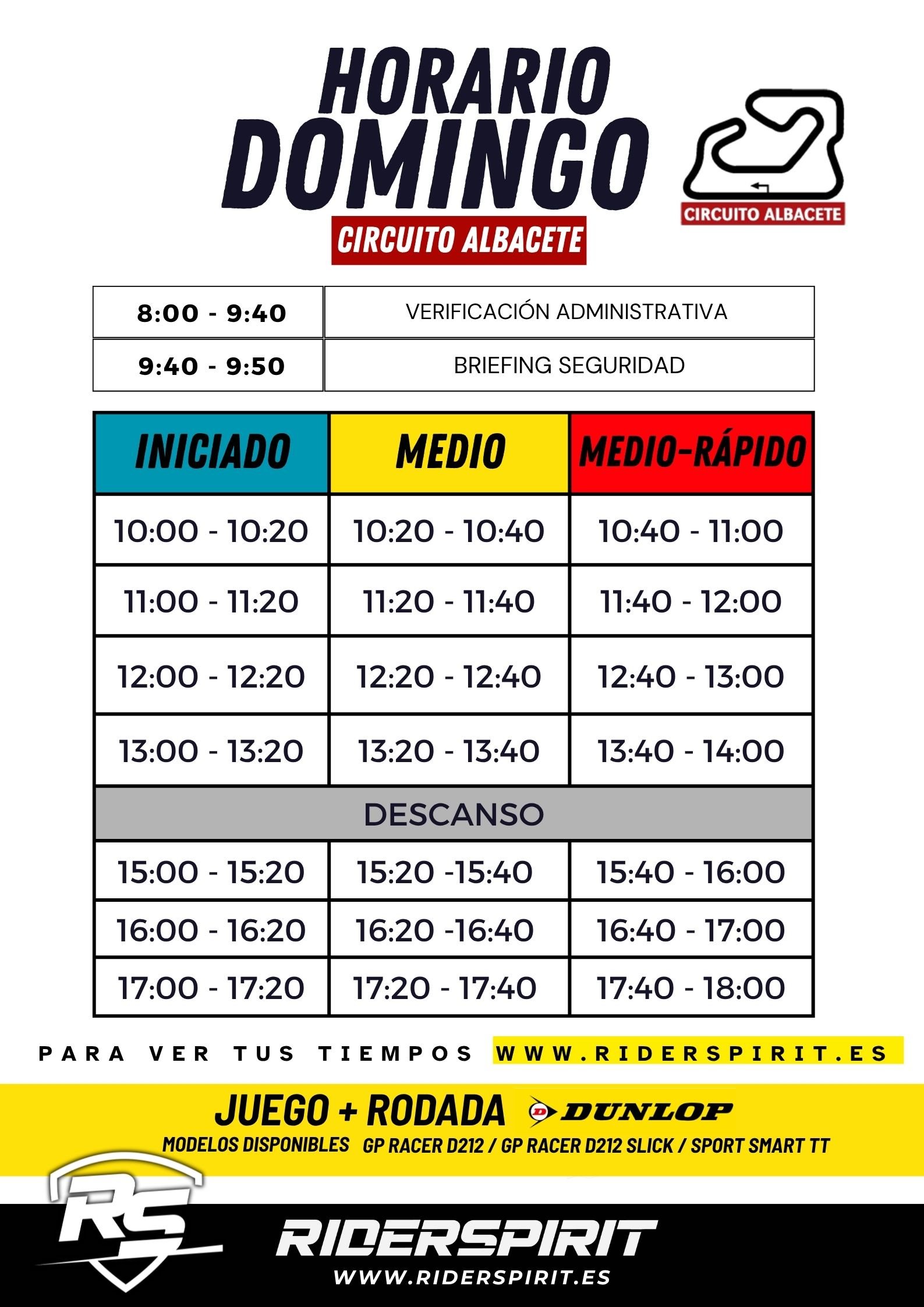 CIRCUITO ALBACETE - DOMINGO 26 ABRIL 2026 - Imagen 2