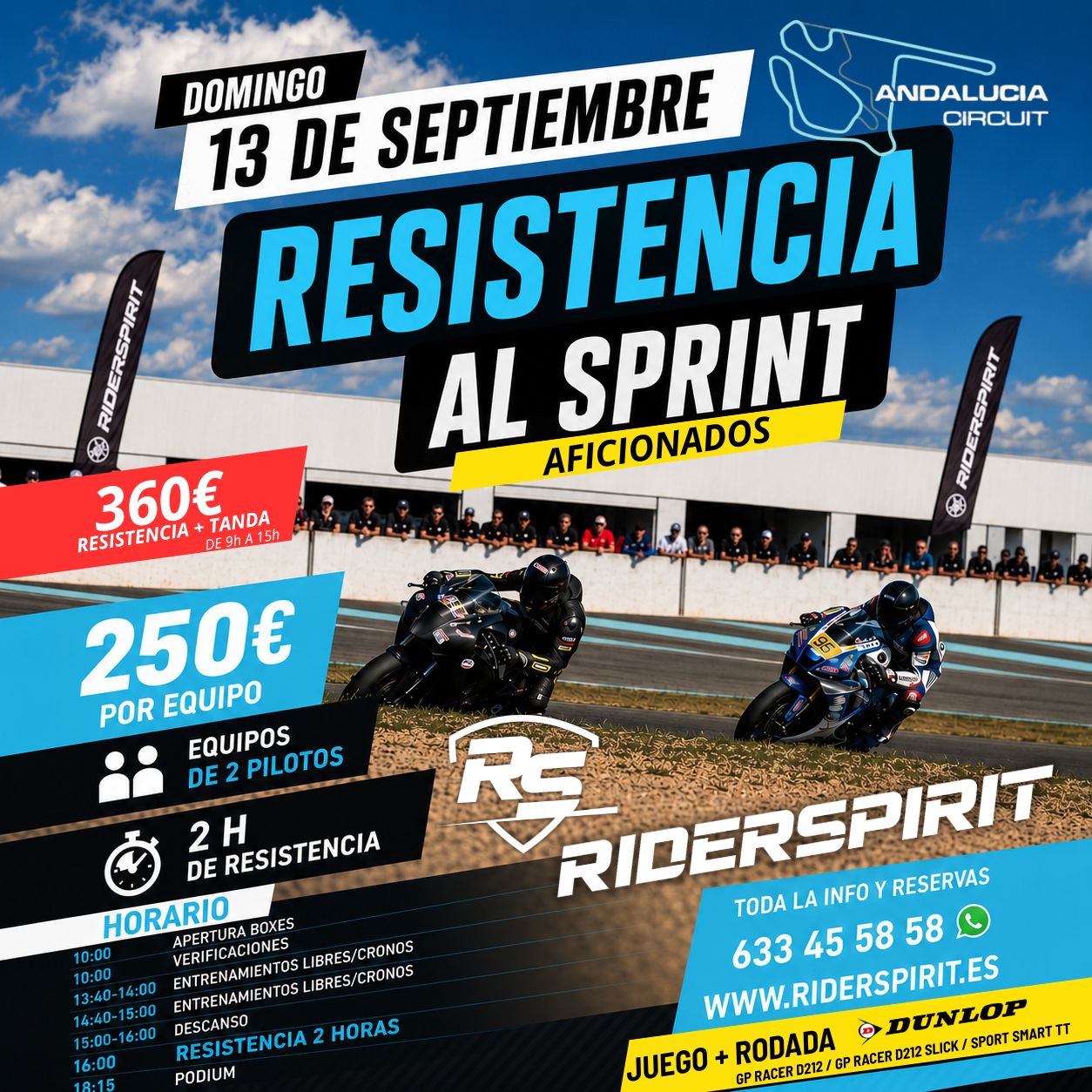 RESISTENCIA AL SPRINT ANDALUCÍA