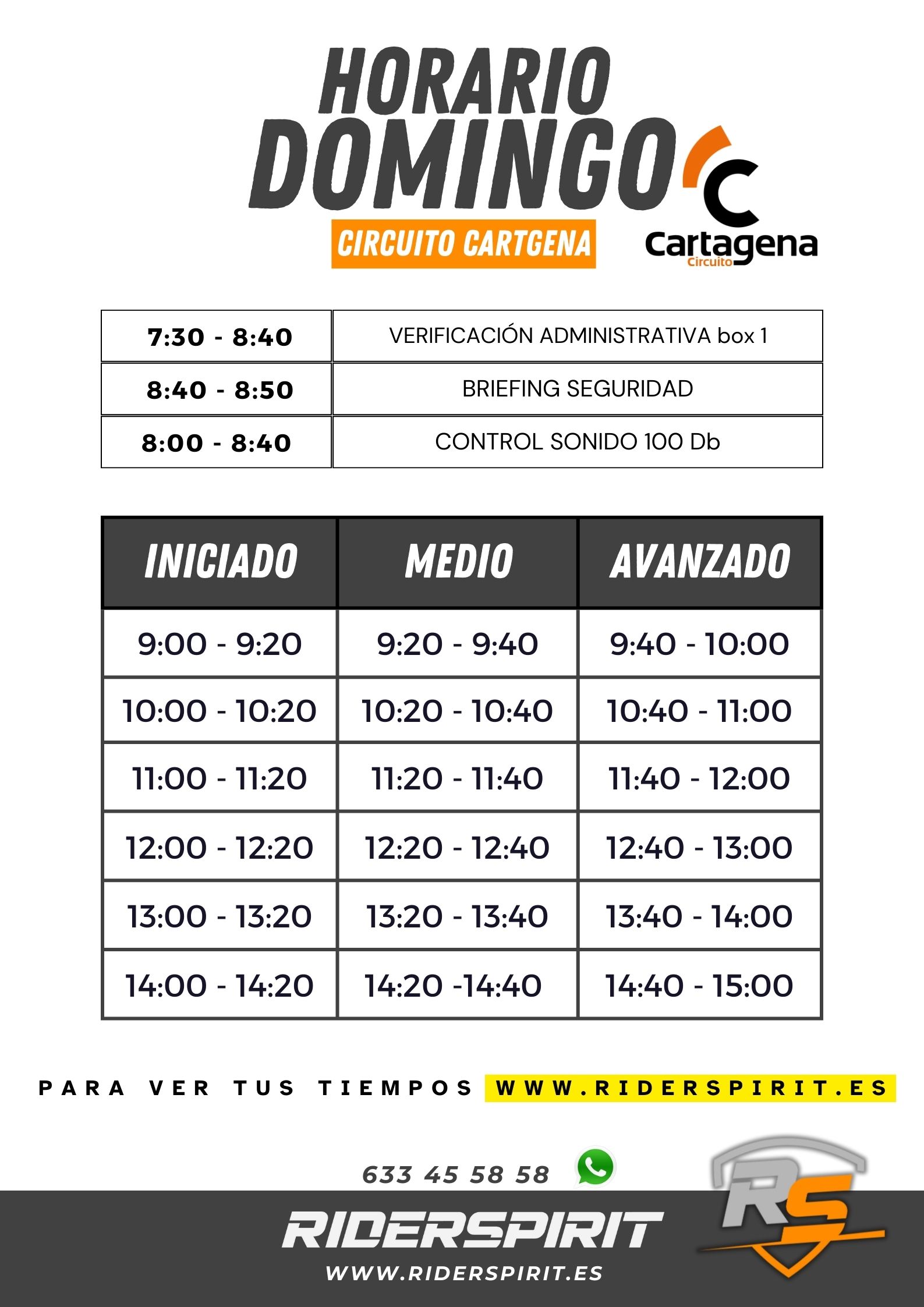 CARTAGENA TANDAS - DOMINGO 4 OCTUBRE 2026 - Imagen 2