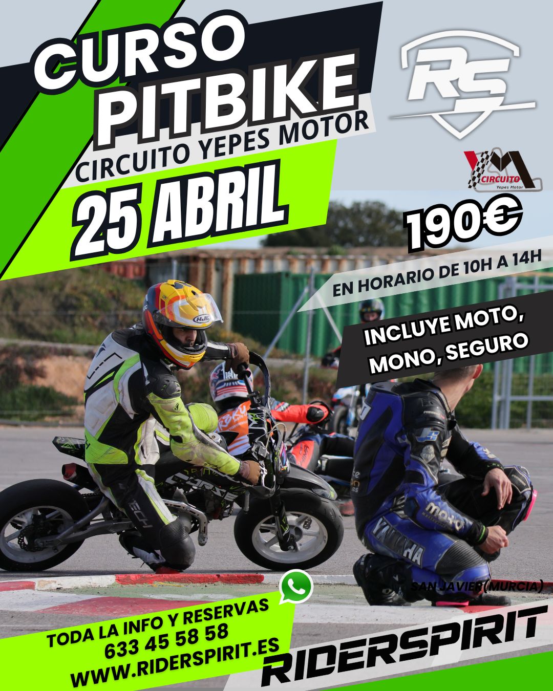 PITBIKE CURSO YEPES