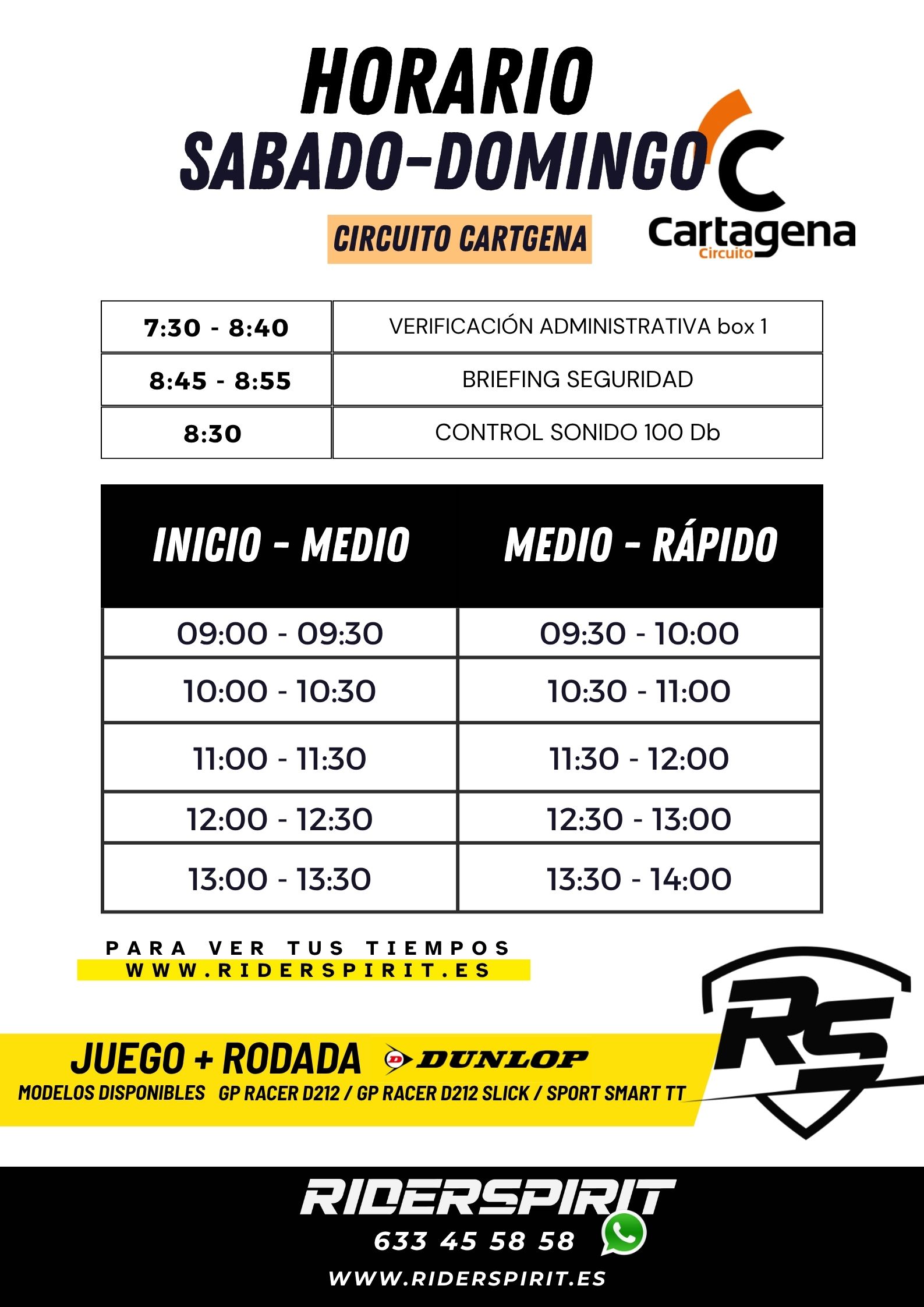 PISTA ABIERTA CARTAGENA - DOMINGO 12 JULIO 2026 - Imagen 2