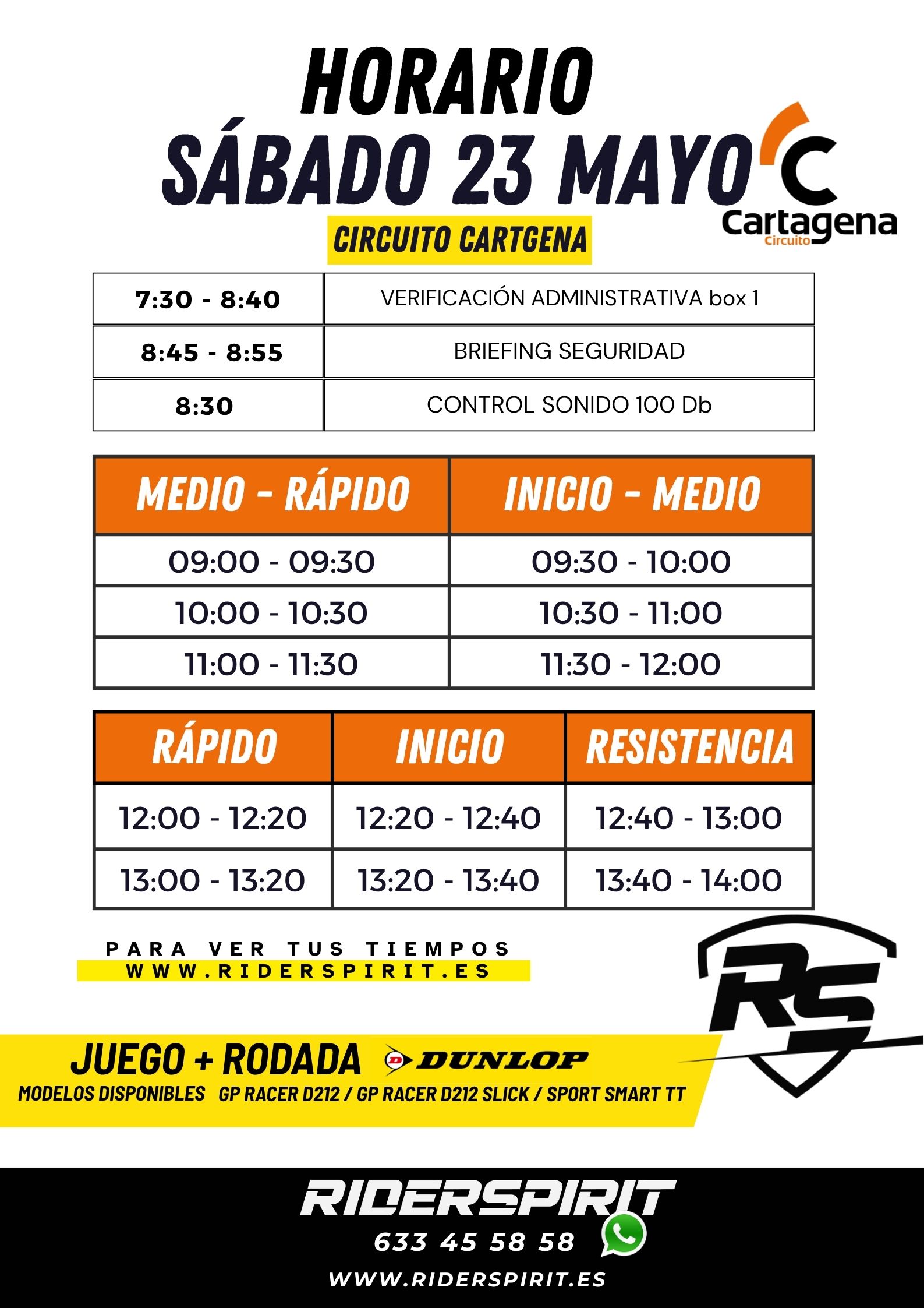 CARTAGENA TANDAS - SÁBADO 23 MAYO 2026 - Imagen 2