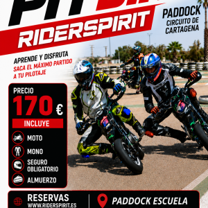 CURSO PITBIKE CIRCUITO CARTAGENA - SÁBADO 15 AGOSTO 2026