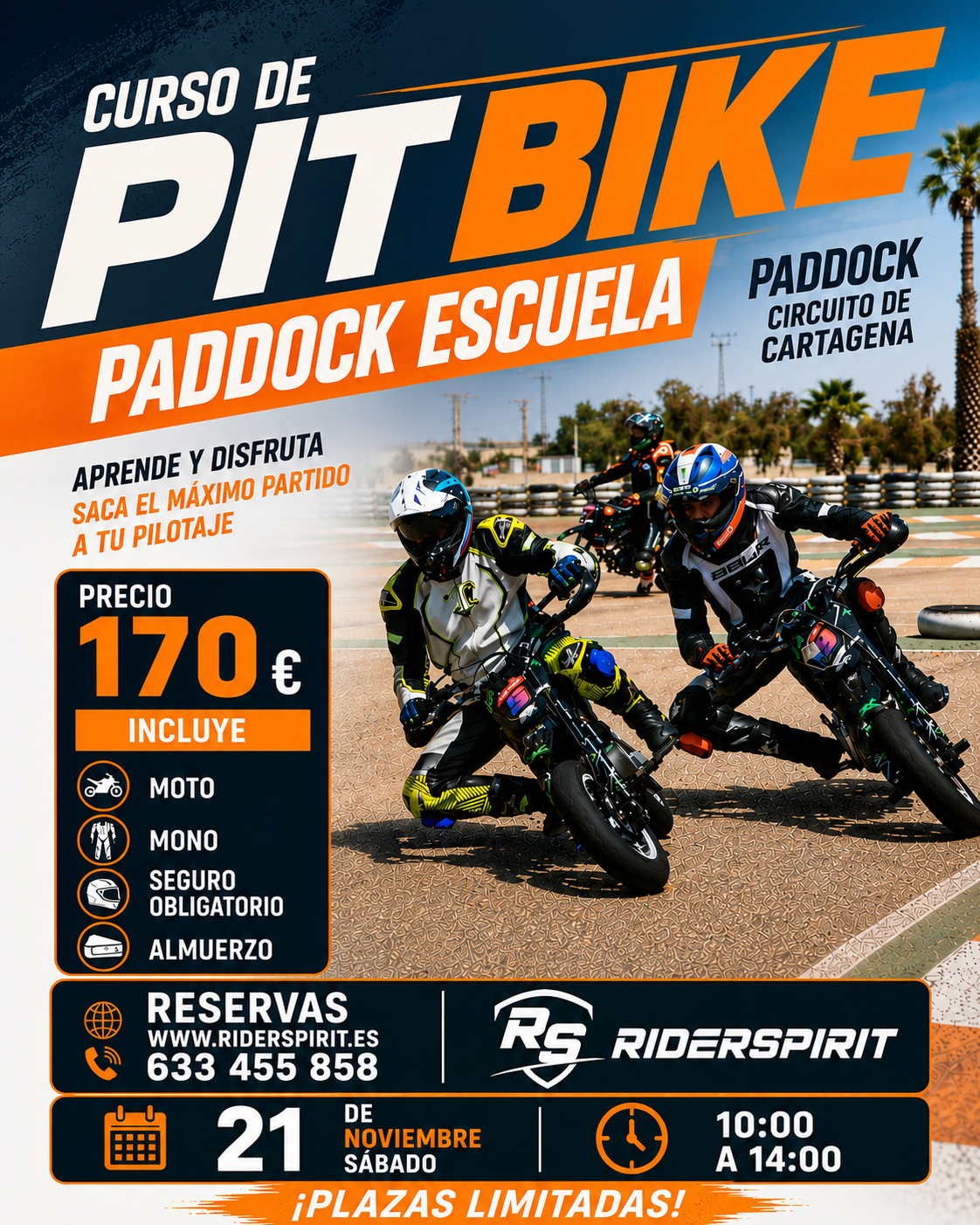 CURSO PITBIKE CARTAGENA