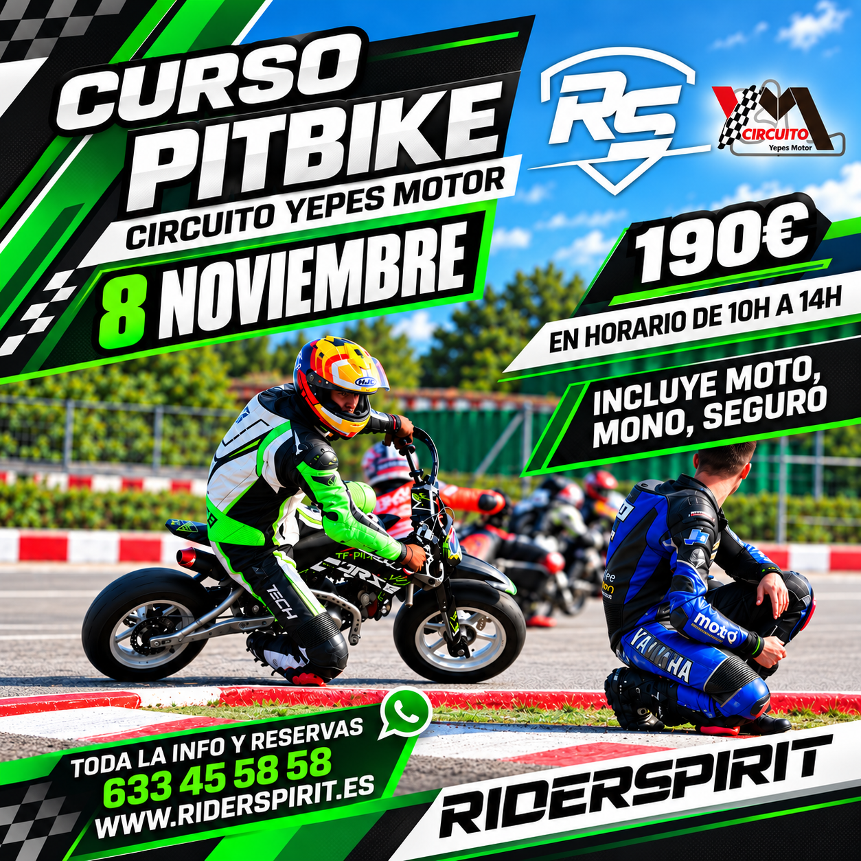 PITBIKE CURSO YEPES