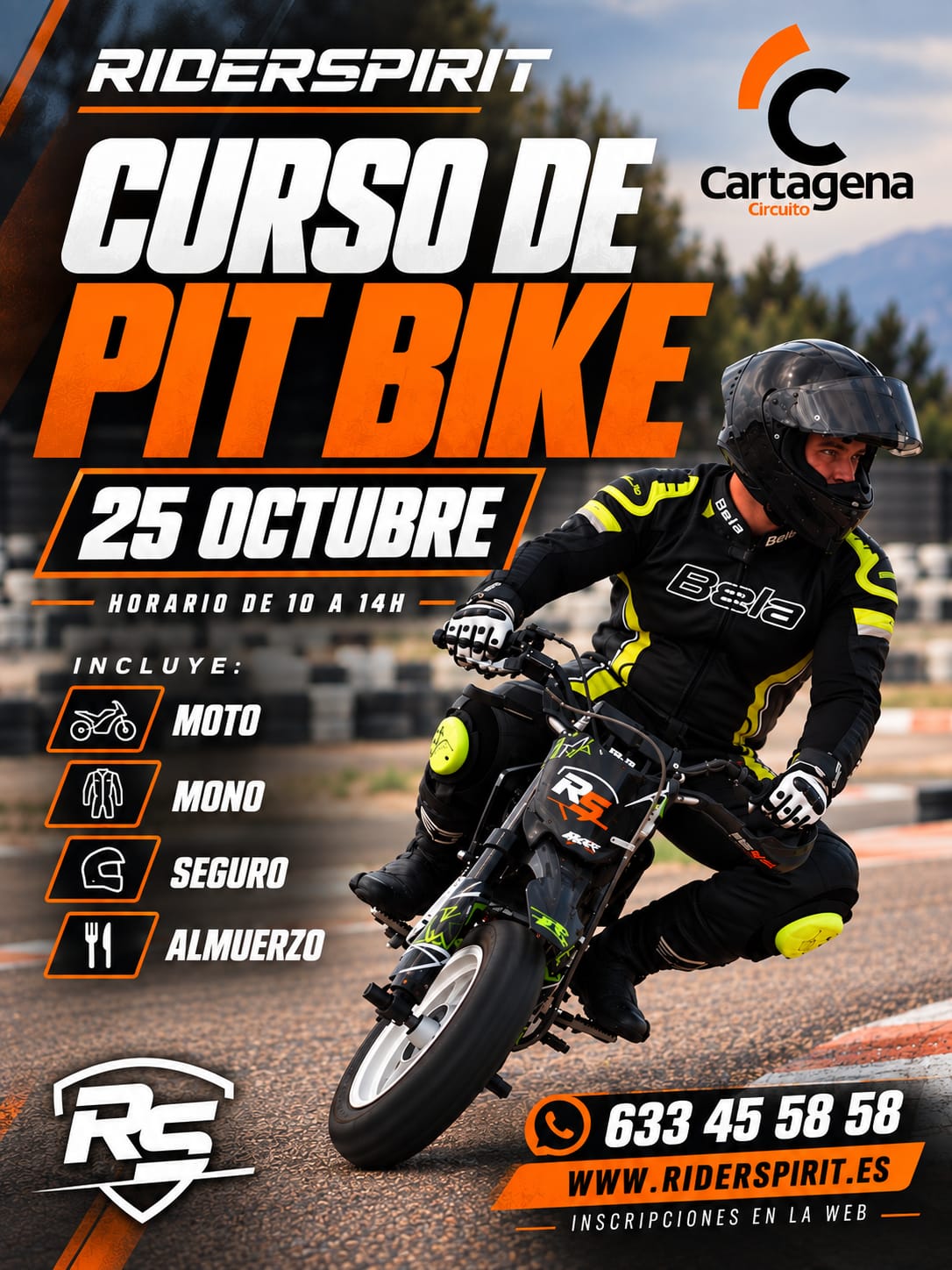 CURSO PITBIKE CARTAGENA